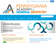 Tablet Screenshot of pagd.org